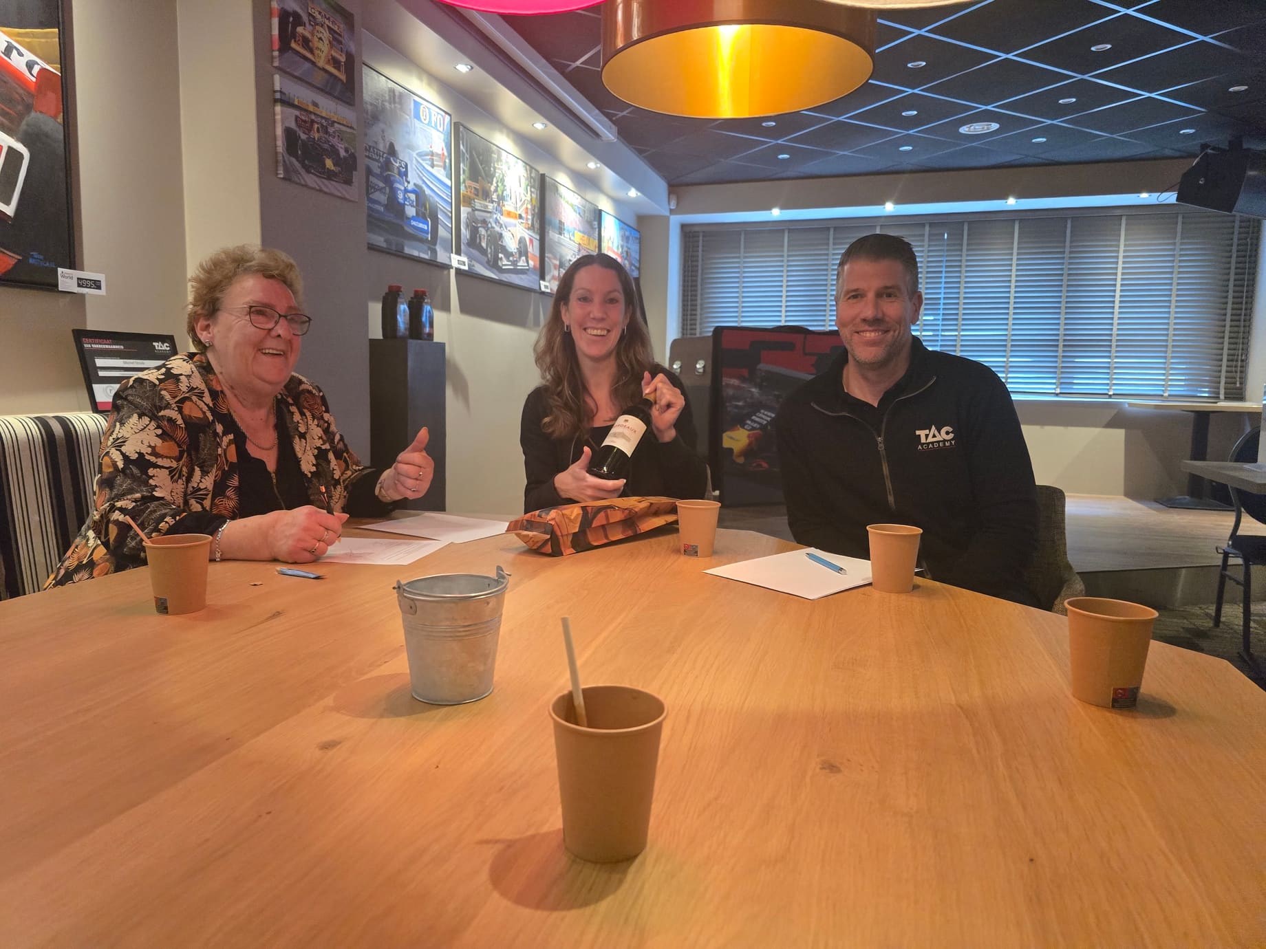 Overleg met TAC Academy over de vakopleidingen